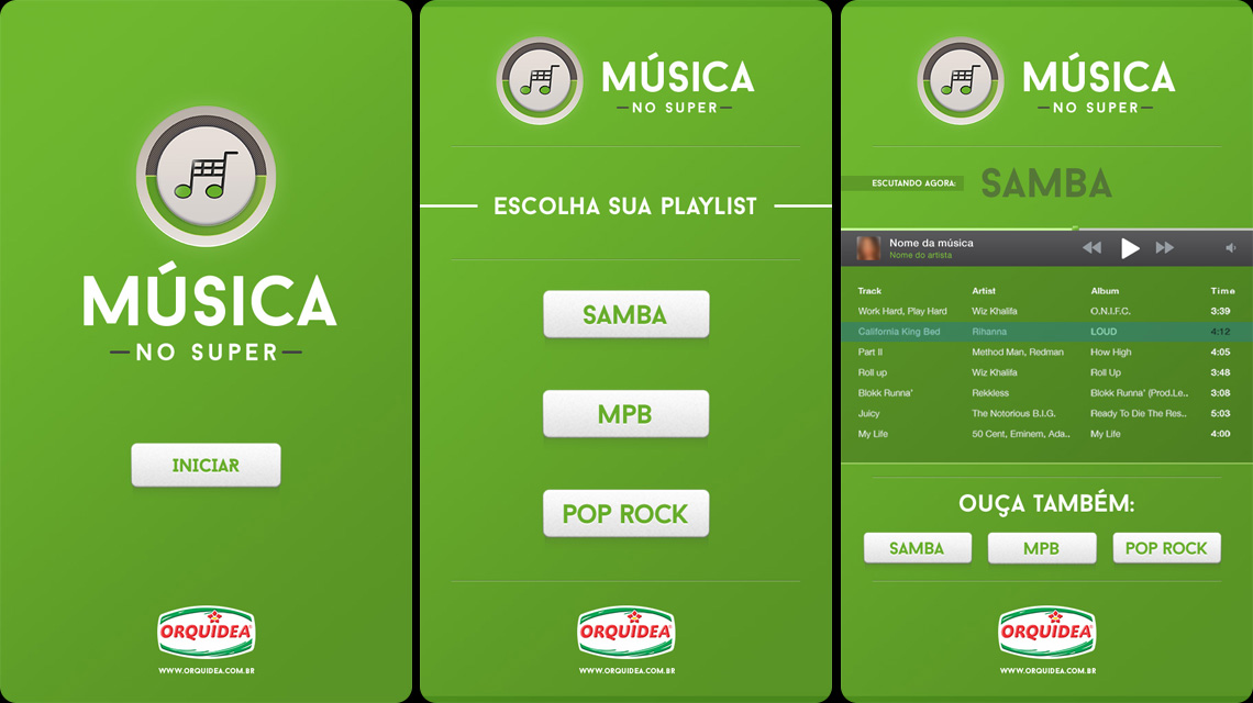 AÇÃO MÚSICA NO SUPER