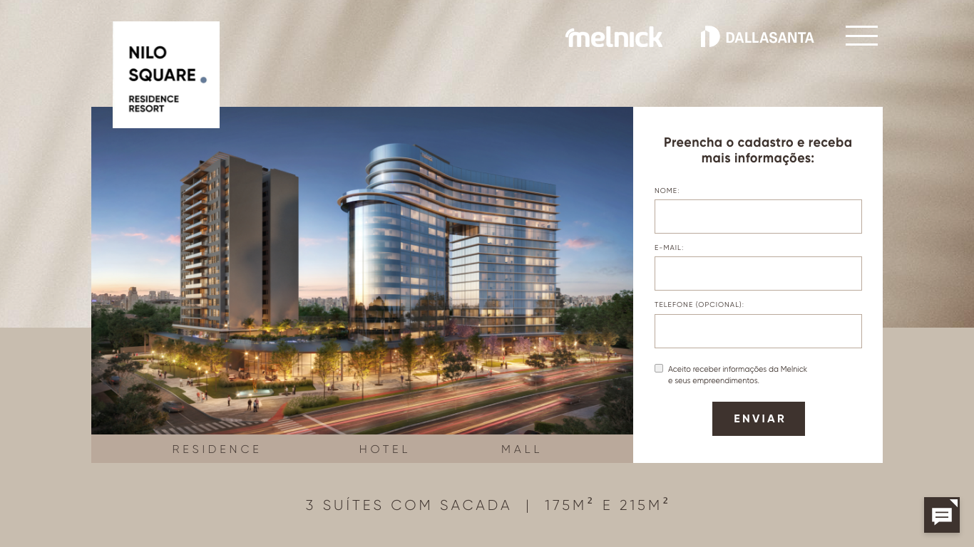 LANDING PAGE NILO SQUARE